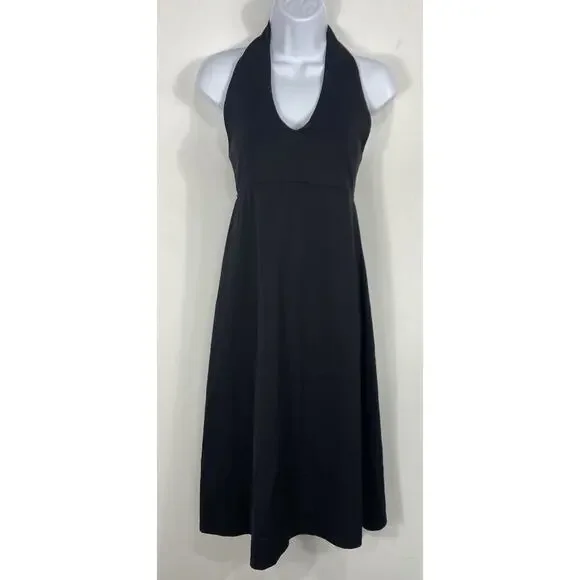 sachin and babi light blue dress 4505 active halter neck tennis dress with under shorts in pale yellow main image 0